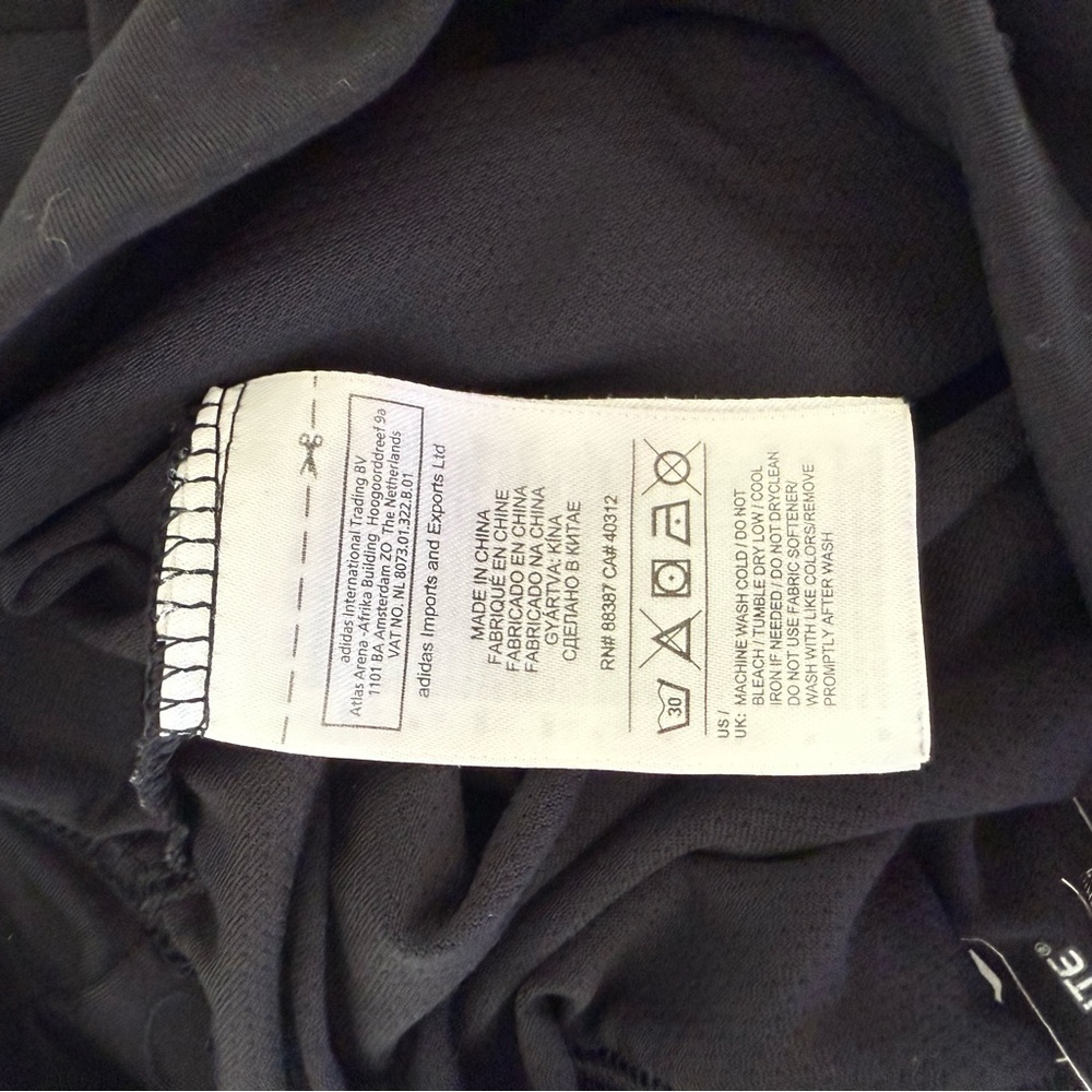 Adidas | Black Golf Skirt | Size 8 | Climalite | Athletic Skirt - Picture 5 of 5